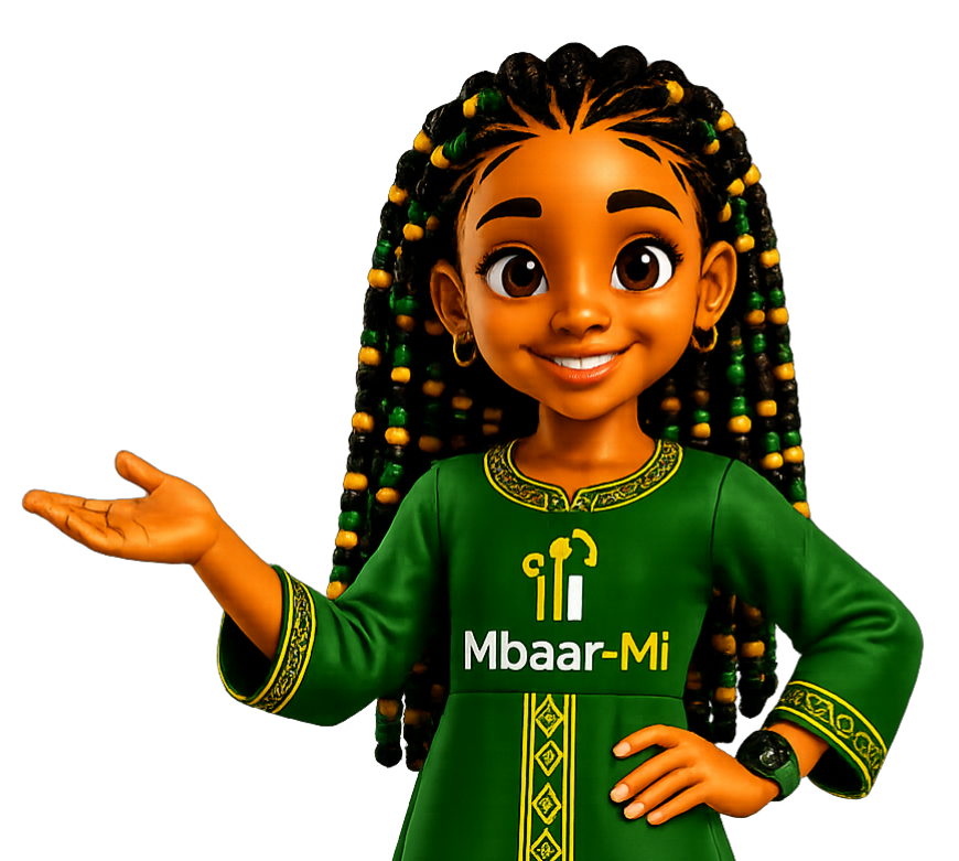 JaaJaa mascotte Mbaar-Mi